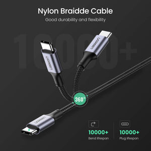 Braided Nylon USB C to USB C Cable | yrGear Australia