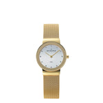 Skagen Women's 358SGGD White Label Analog Quartz Gold Watch - yrGear Australia