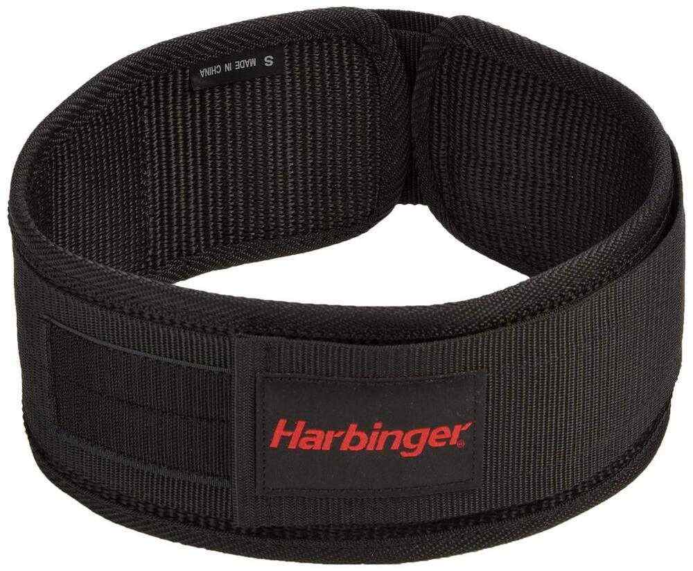 Harbinger 4-Inch Nylon Weightlifting Belt, Medium - yrGear Australia