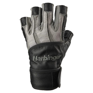 Harbinger Men's BioForm WristWrap Weightlifting Glove with Heat-Activated Cushioned Palm (Pair), Large - yrGear Australia