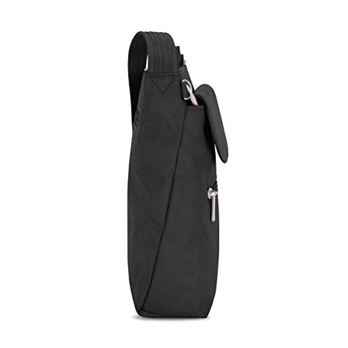 Travelon Anti-Theft Classic Mini Shoulder Bag, Black (Black) - 42459 500 - yrGear Australia