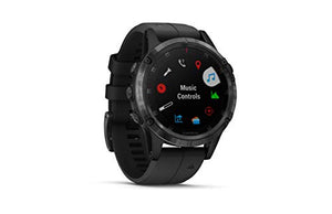 Garmin Fenix 5 Plus Smartwatches, Sapphire, Black w/Black Band - yrGear Australia