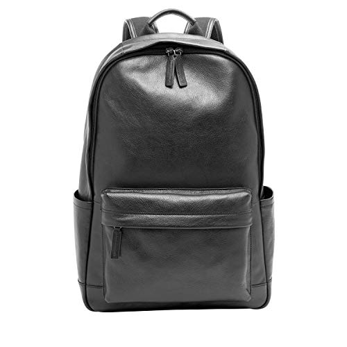 Fossil Casual Daypack, 13''L x 5.5''W x 17.5''H, Black - yrGear Australia