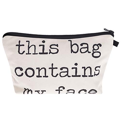 This Bag Contains My Face - Cosmetics Bag - yrGear Australia
