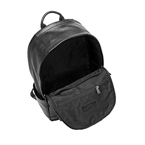 Fossil Casual Daypack, 13''L x 5.5''W x 17.5''H, Black - yrGear Australia