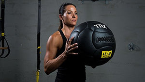 TRX Training Handcrafted Wall Ball with Reinforced Seam Construction, 4 Pounds (1.8 kg) - yrGear Australia