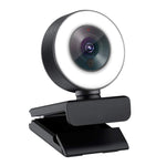 Streaming 1080p Webcam with Ring Light - yrGear Australia