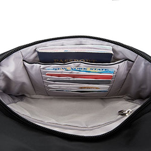 Travelon Anti-Theft Classic Essential Messenger Bag, Black (Black) - 42457 500 - yrGear Australia