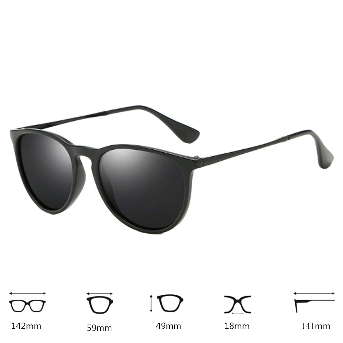 Unisex Polarized Vintage Sunglasses - yrGear Australia