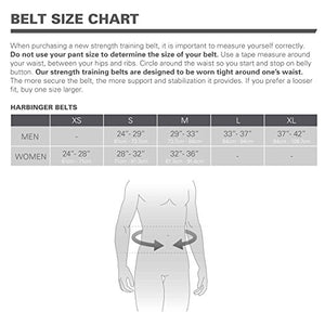 Harbinger Women's Nylon Weightlifting Belt with Flexible Ultralight Foam  Core, 5-Inch, Pink, X-Small