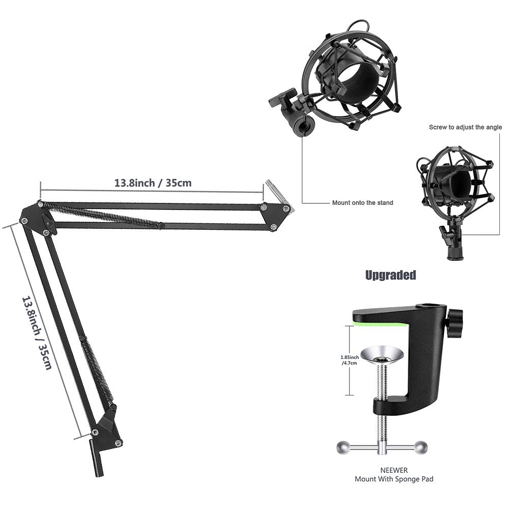 Professional Recording Microphone Stand yrGear Australia