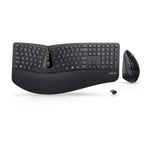 Wireless Ergonomic Split Keyboard and Vertical Mouse Combo - yrGear Australia