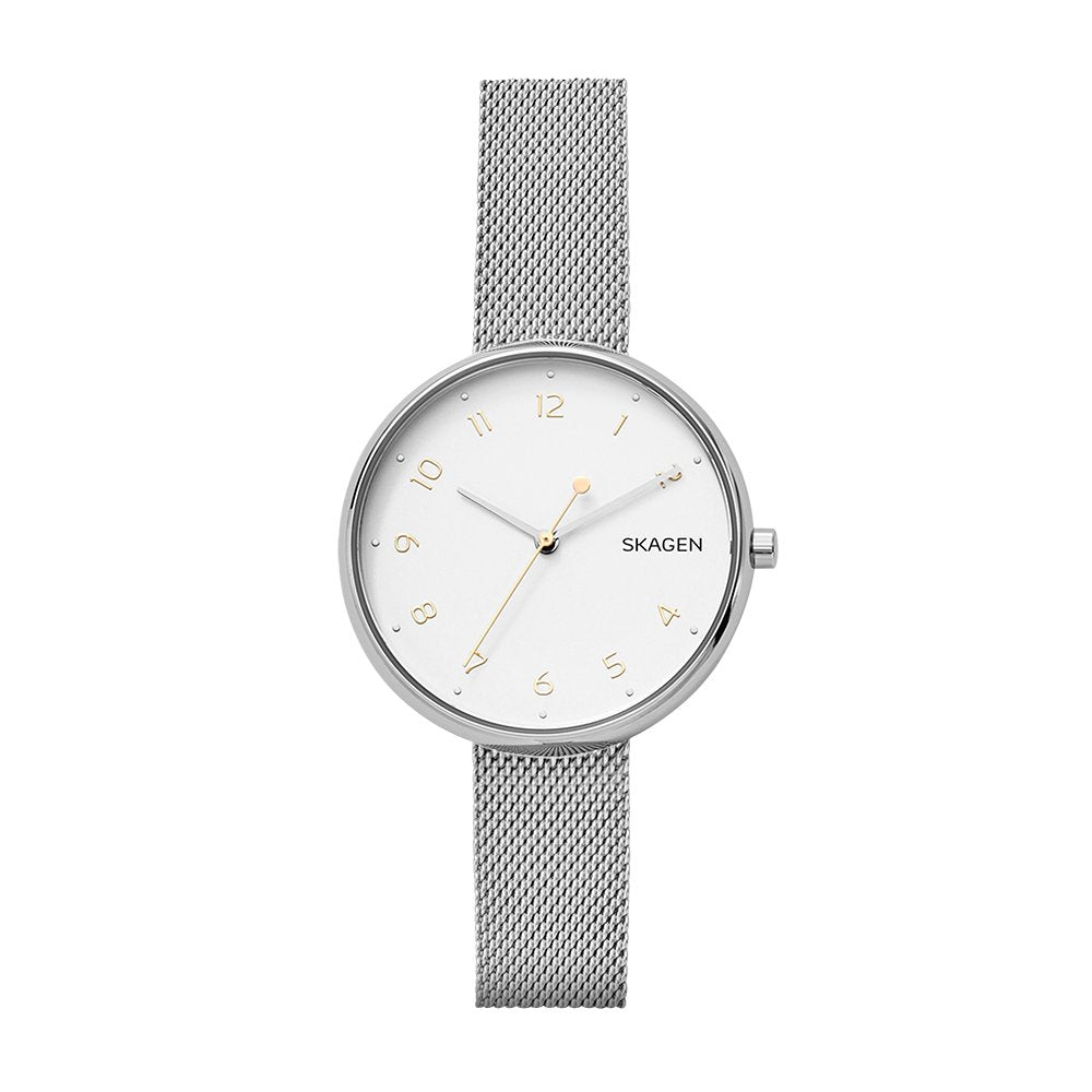 Skagen Signature Silver-Tone Stainless Steel Watch SKW2623 - yrGear Australia