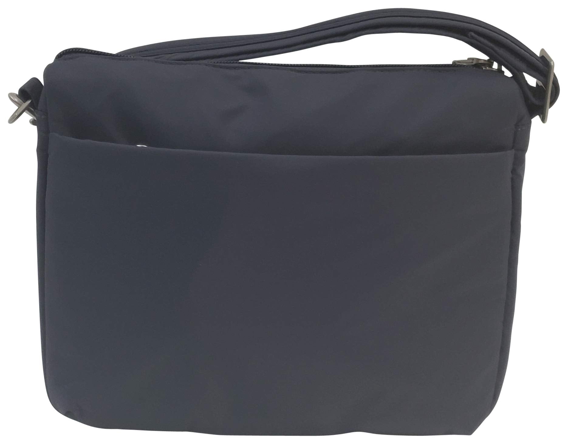 Travelon Anti-Theft Classic Small E/w Crossbody Bag (Dark Grey/Grey Lining) - yrGear Australia