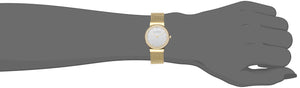 Skagen Women's 358SGGD White Label Analog Quartz Gold Watch - yrGear Australia