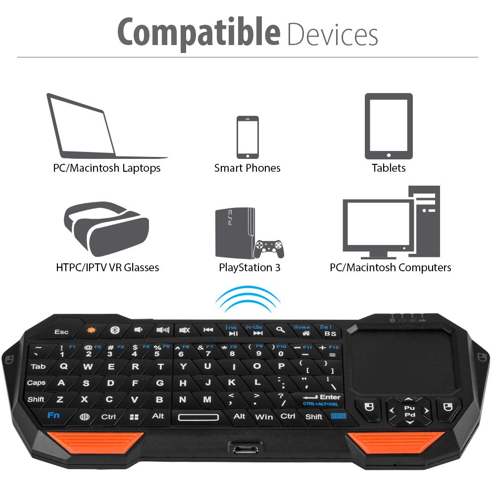 Portable Mini Bluetooth Keyboard & Mouse - yrGear Australia