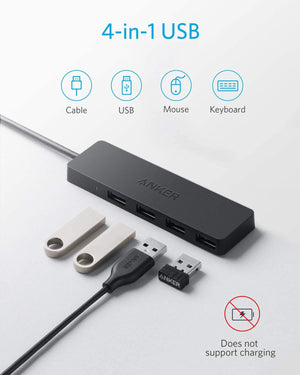 Anker 4-Port USB 3.0 Hub - yrGear Australia