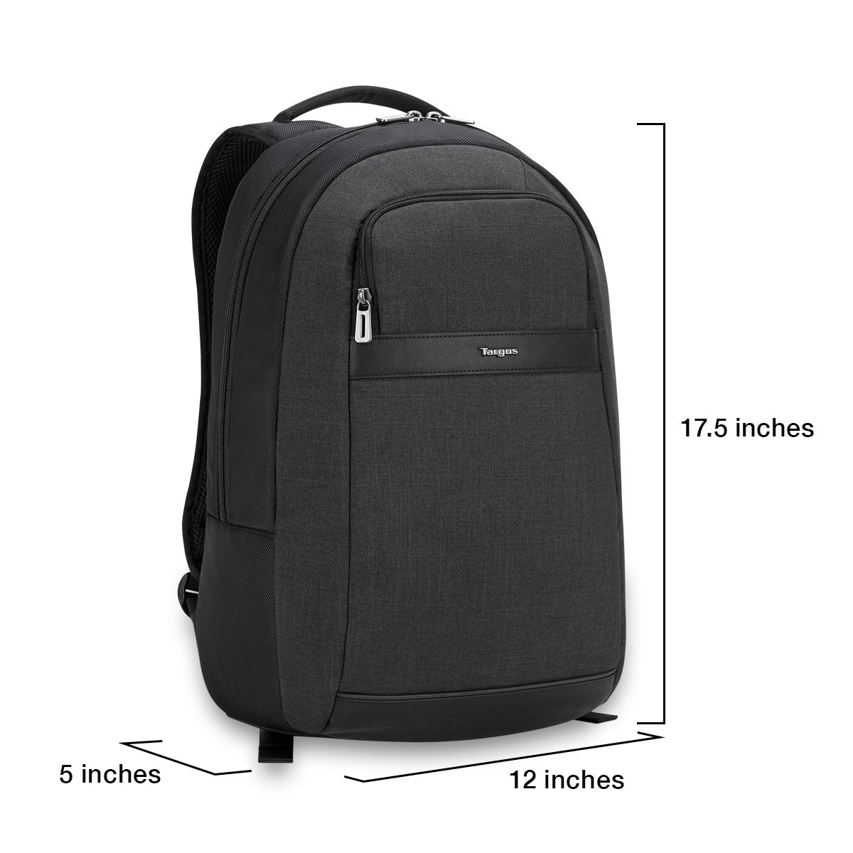 Targus City Smart Backpack for Laptops up to 15.6" with Tablet Compartment, Dark Gray (TSB892) - yrGear Australia