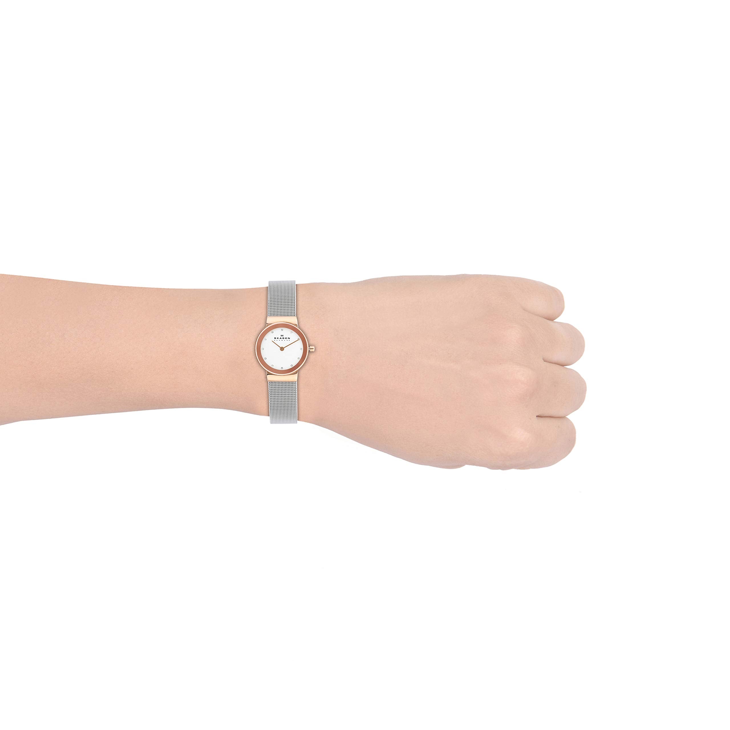 Skagen Women's 358SRSC Freja Stainless Steel Mesh Watch - yrGear Australia