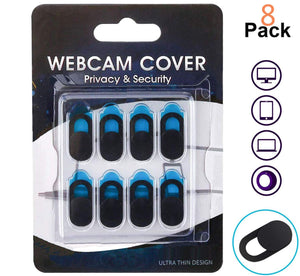 Ultra Thin Webcam Covers (8-Pack)