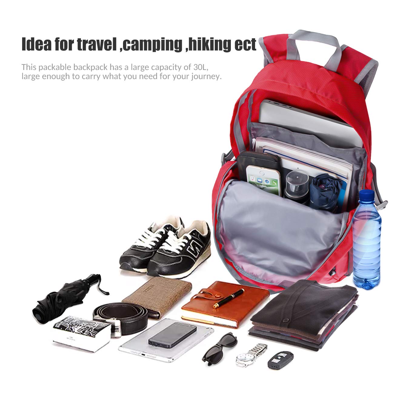 Foldable and Lightweight Travel Backpack by Zomake - yrGear Australia