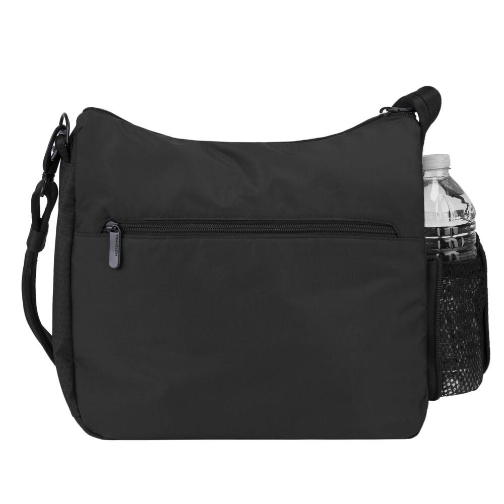Travelon Anti-Theft Active Medium Crossbody Messenger Bag, Black (Black) - 43128 500 - yrGear Australia