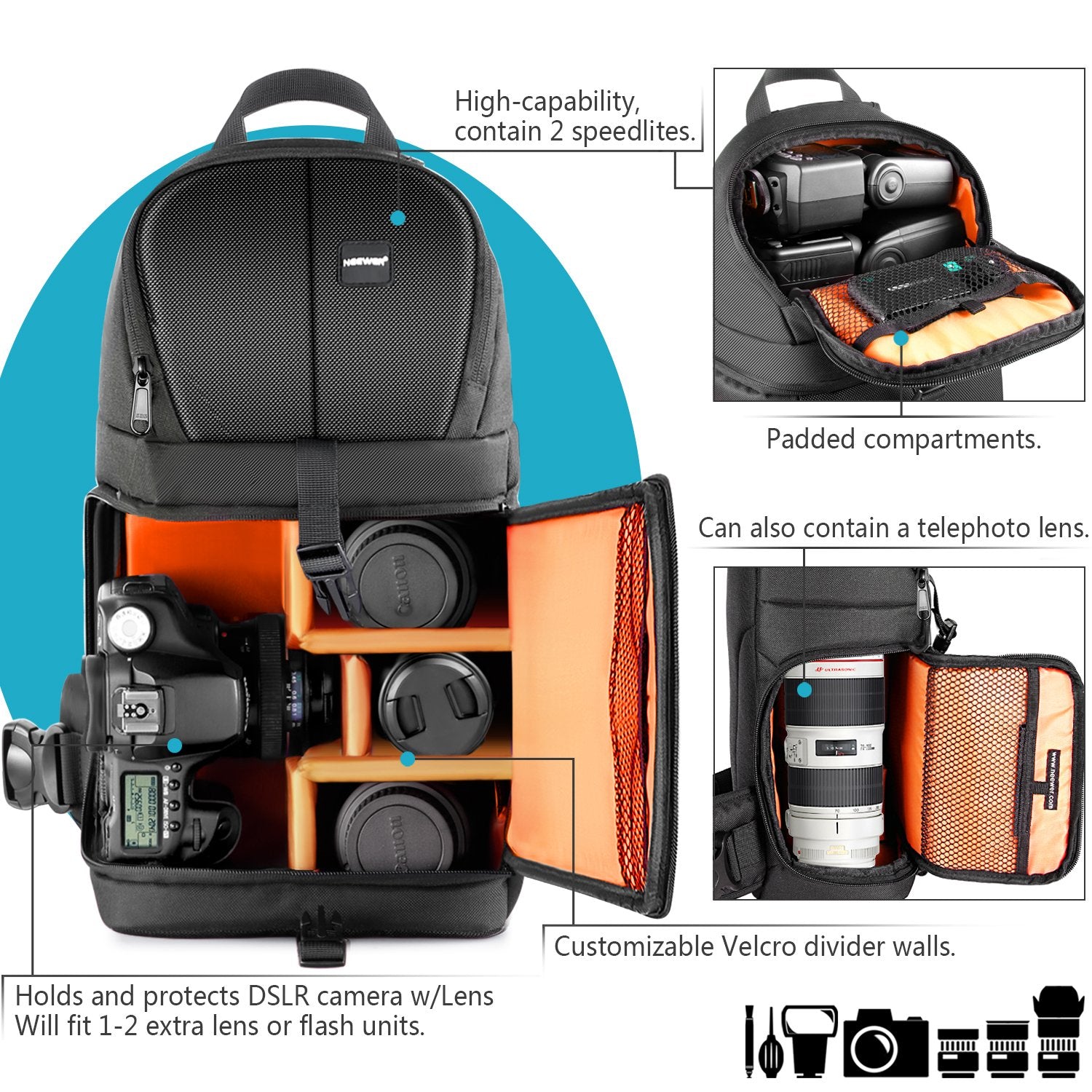 Pro Sling Camera Backpack - yrGear Australia