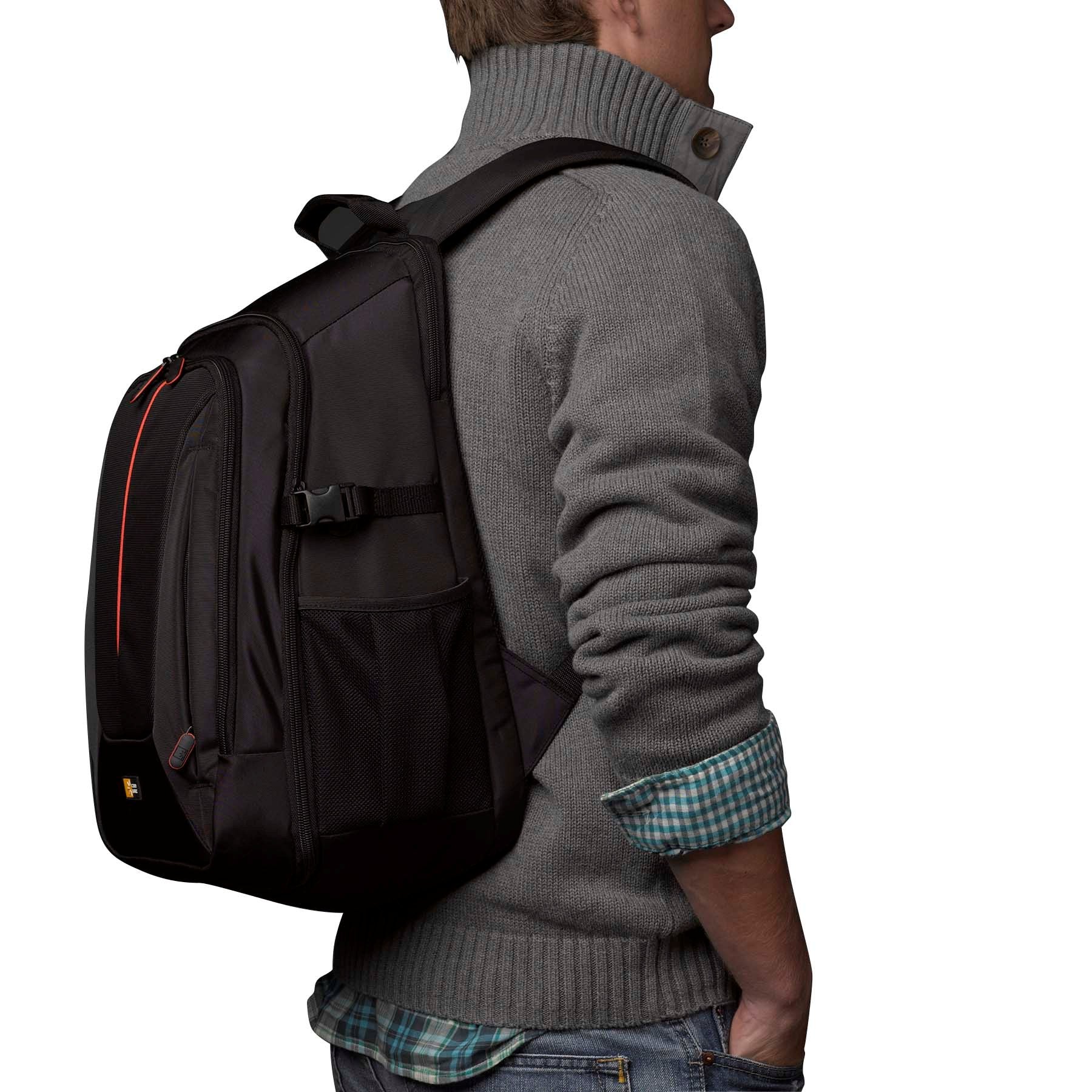 Case Logic DCB-309 SLR Camera Backpack -Black - yrGear Australia