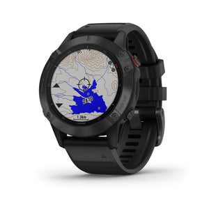 Garmin 010-02158-03 Fenix 6 Pro, Black w/Black Band,Black - yrGear Australia