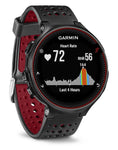 (Black/Marsala Red) - Garmin Forerunner 235 GPS Running Watch with Elevate Wrist Heart Rate and Smart Notifications - Black/Marsala Red - yrGear Australia
