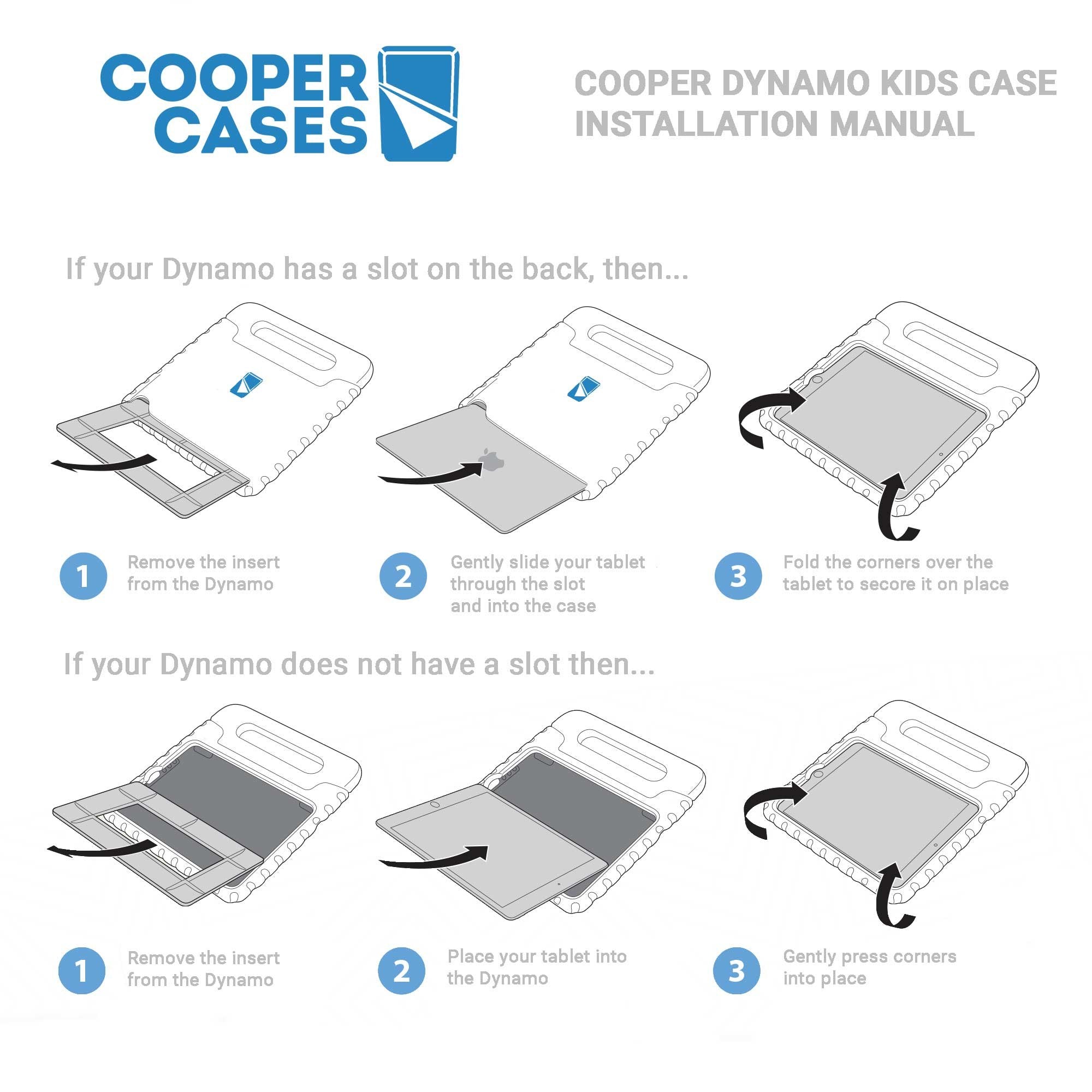 Cooper Dynamo Rugged Kids Ipad Case for Ipad 2/3/4 - yrGear Australia