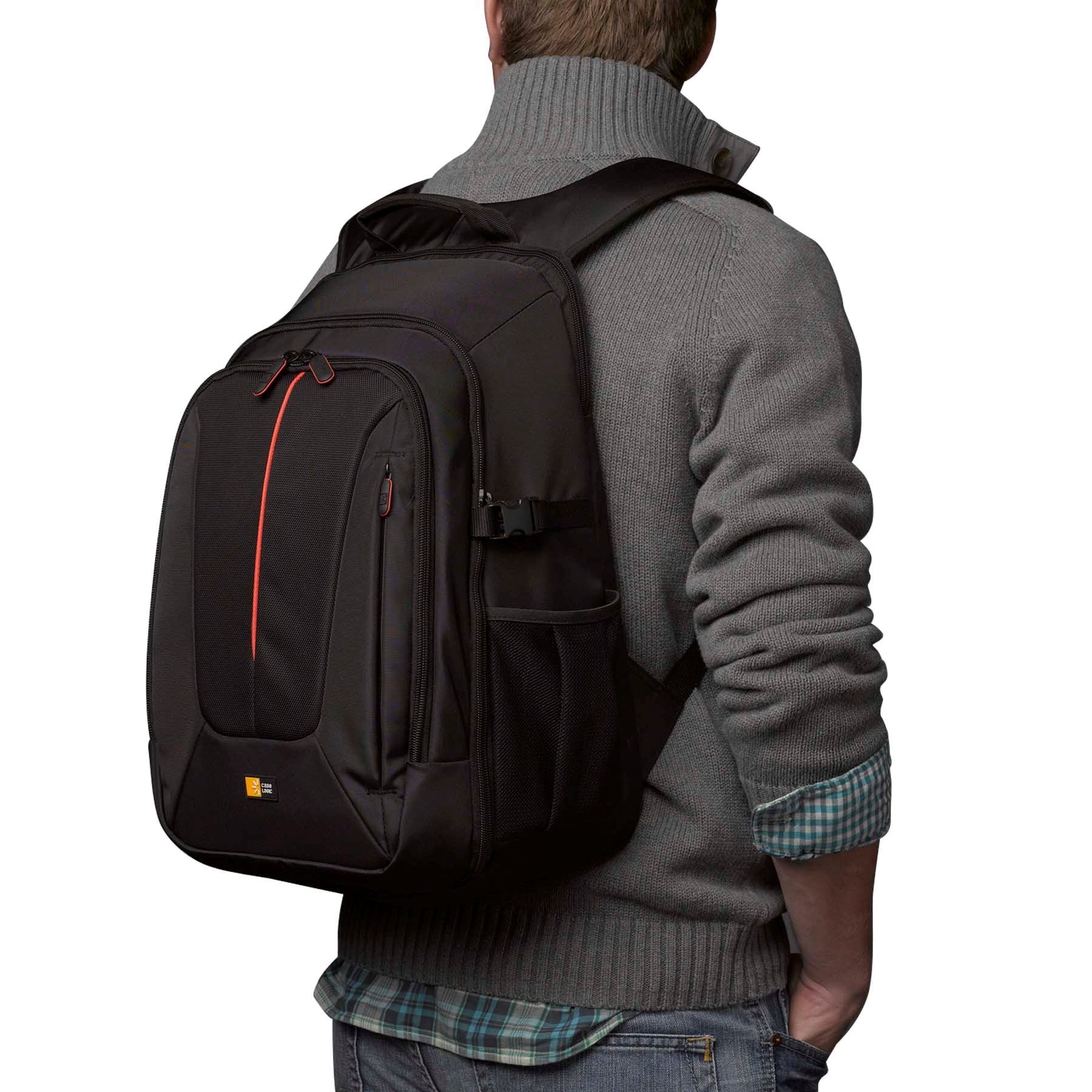 Case Logic DCB-309 SLR Camera Backpack -Black - yrGear Australia