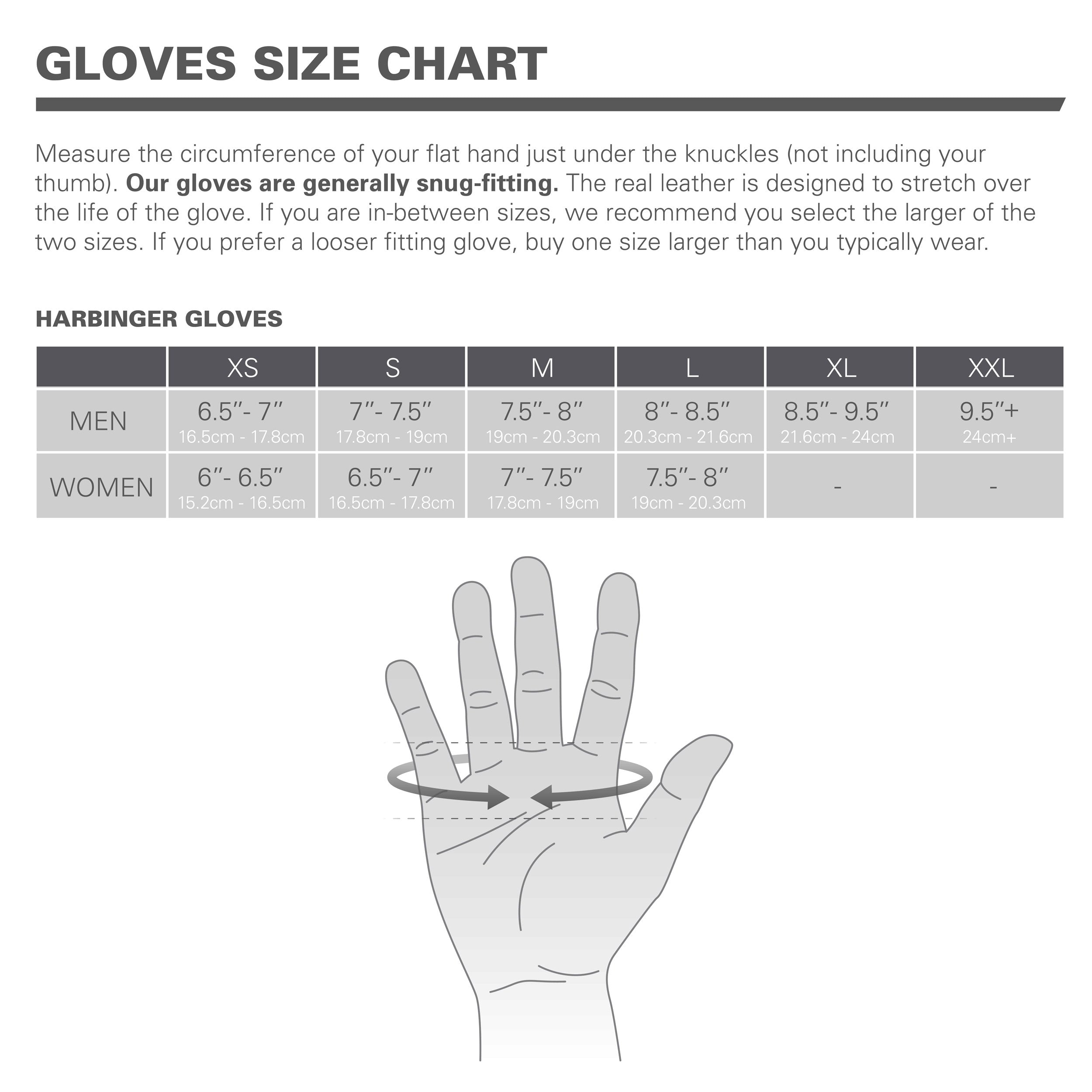 Harbinger Men's BioForm WristWrap Weightlifting Glove with Heat-Activated Cushioned Palm (Pair), Large - yrGear Australia