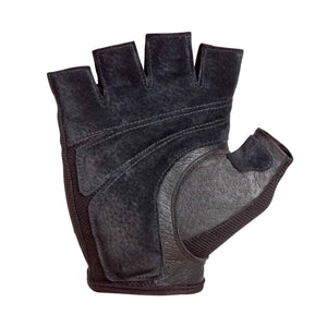 Harbinger Power Non-Wristwrap Weightlifting Gloves with StretchBack Mesh and Leather Palm (Pair), Large - yrGear Australia