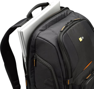 Case Logic SLRC-206 SLR Camera and 15.4-Inch Laptop Backpack (Black) - yrGear Australia