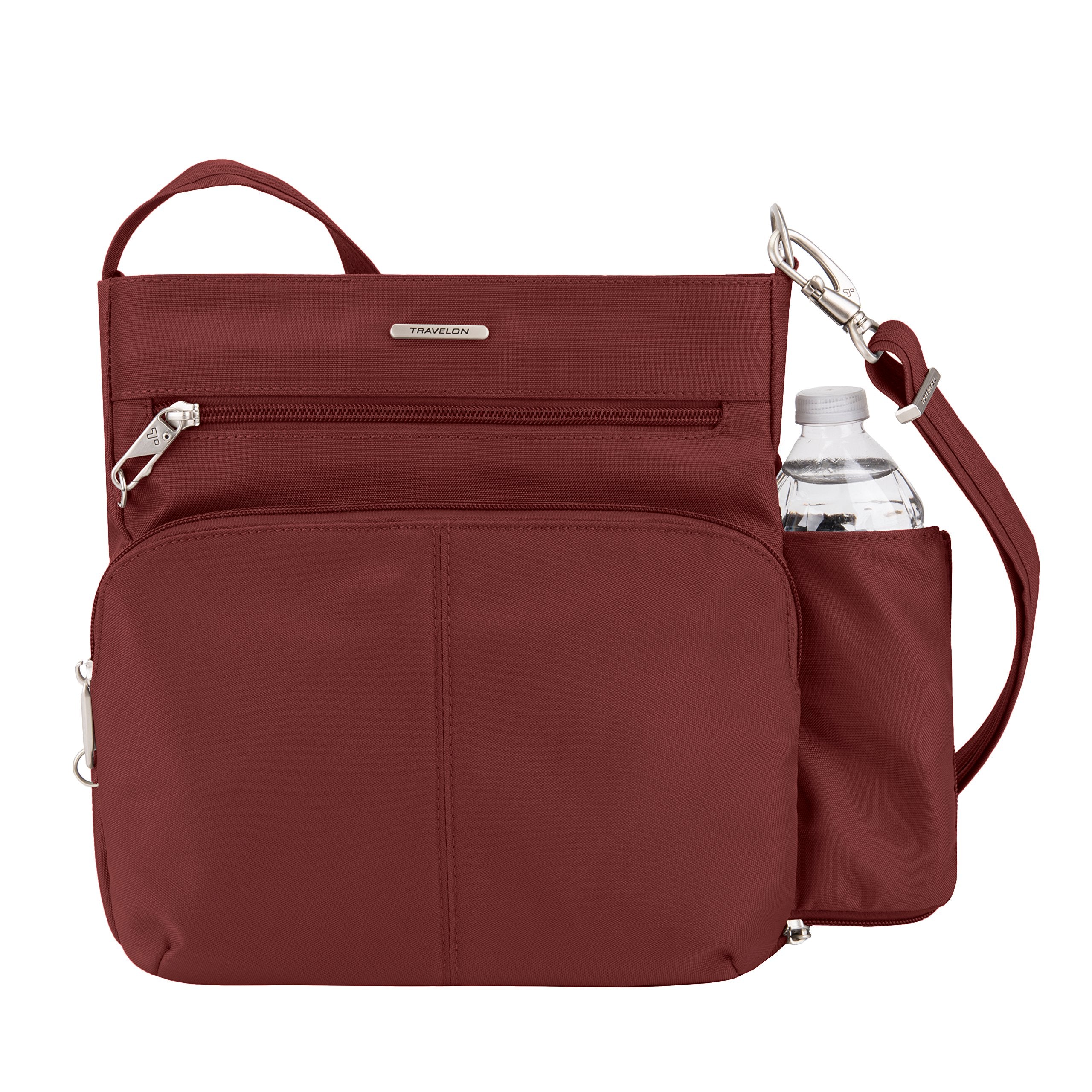 crossbody travel bags australia Travelon Anti-theft Classic Cross Body Bag, Wine – yrGear Australia