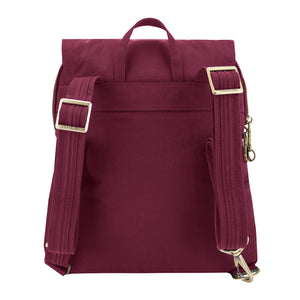 Travelon Travelon Anti-theft Signature Slim Backpack, Ruby (red) - 43331-242 - yrGear Australia