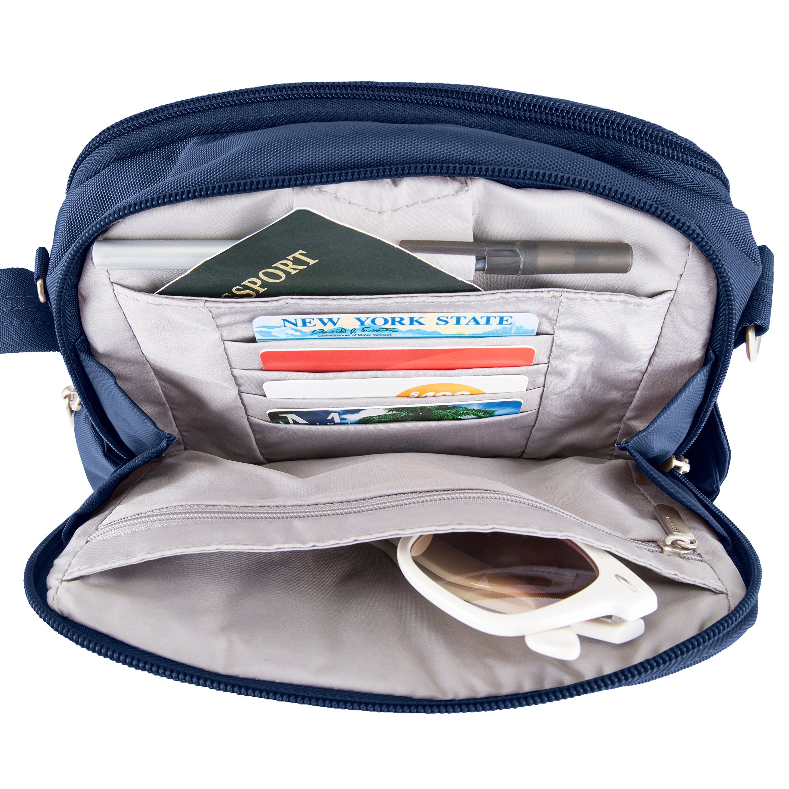 Travelon Anti-Theft Classic Travel Bag, Midnight, One Size - yrGear Australia