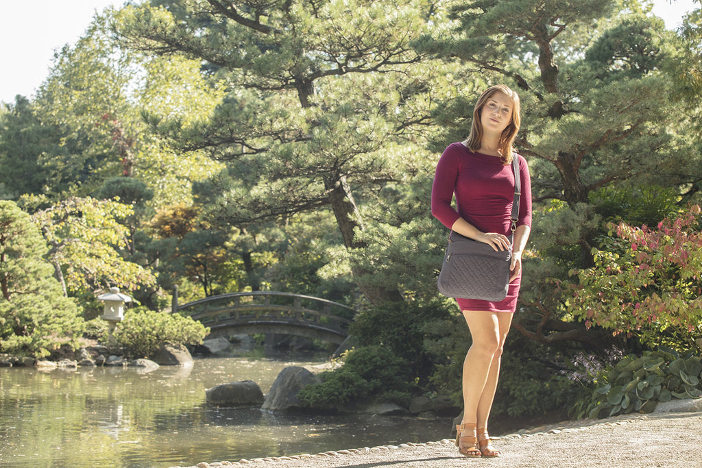 Travelon Antitheft Signature Quilted Crossbody Bag yrGear Australia