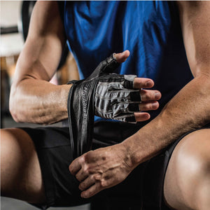 Harbinger Men's BioForm WristWrap Weightlifting Glove with Heat-Activated Cushioned Palm (Pair), Large - yrGear Australia